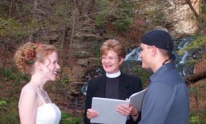 Picture of a Wedding at Dunning's Spring