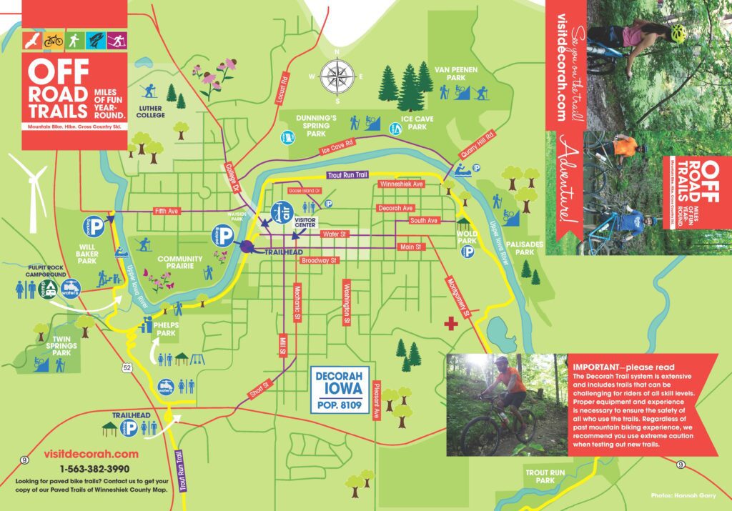 Trail Maps - Decorah Park & Recreation Department