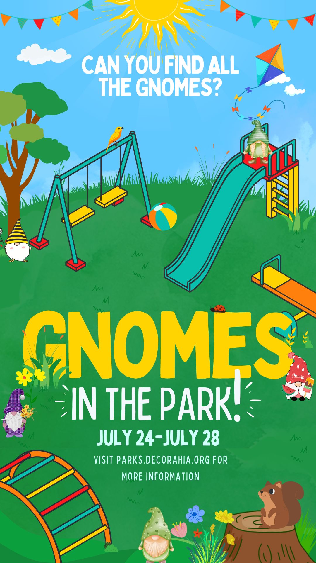 Gnomes in the Park 2024 - Decorah Park & Recreation Department